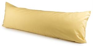 Poszewka na poduszkę relaksacyjna Mąż zastępczy, żółty, 45 x 120 cm, 45 x 120 cm