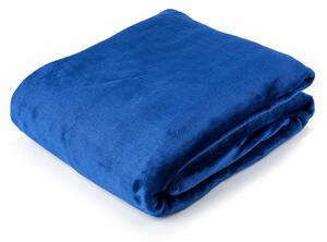Jahu Koc XXL / Narzuta na łóżko niebieski, 200 x 220 cm