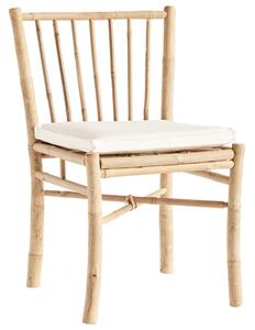 Tine K Home - Krzesło bambusowe z poduszką