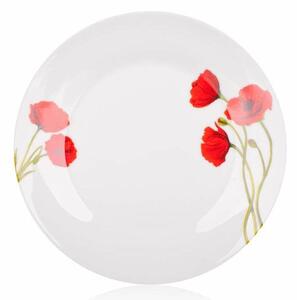 Banquet 18-częściowy zestaw talerzy Red Poppy