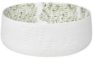 Biała porcelanowa misa ÚPONKY