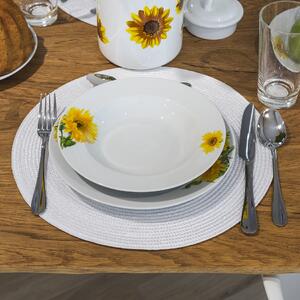 Banquet Sunny 18-częściowy zestaw talerzy
