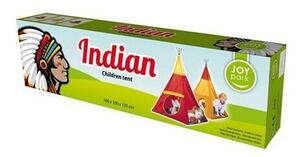 Indian III namiot z nadrukiem dla dzieci żółty, 100 x 100 x 135 cm