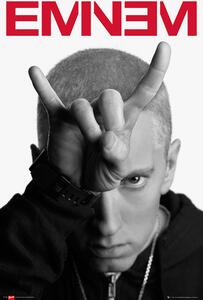 Plakat, Obraz Eminem - horns, (61 x 91.5 cm)