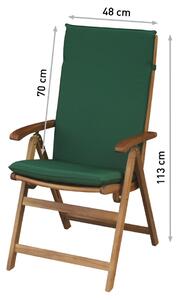 FIELDMANN FDZN 9001 Pokrowiec na fotel, zielony