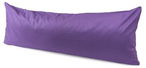 Poszewka na poduszkę relaksacyjna Mąż zastępczy, ciemnofioletowa, 45 x 120 cm, 45 x 120 cm