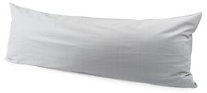 Poszewka na poduszkę relaksacyjna Mąż zastępczy, jasnoszara, 45 x 120 cm