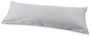 Poszewka na poduszkę relaksacyjna Mąż zastępczy, jasnoszara, 45 x 120 cm