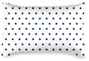 Poszewka na poduszkę Stars navy blue, 50 x 70 cm