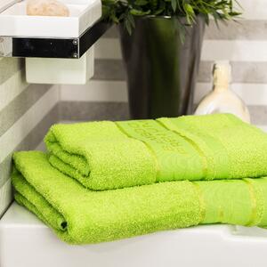 Ręcznik kąpielowy Bamboo Premium zielony, 70 x 140 cm, 70 x 140 cm