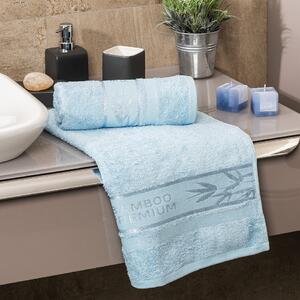 Bamboo Premium ręczniki jasnoniebieski, 50 x 100 cm, 2 szt