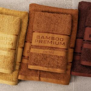 Bamboo Premium ręczniki brązowy, 50 x 100 cm, 2 szt