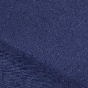 Jersey prześcieradło ciemnoniebieski, 90 x 200 cm, 90 x 200 cm