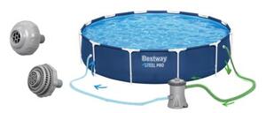 Basen stelażowy Bestway ogrodowy okrągły pompa 366x76cm 16w1
