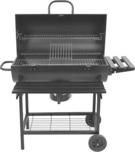 Grill ogrodowy węglowy LUND 99900 Zamykany, beczka, termometr, popielnik