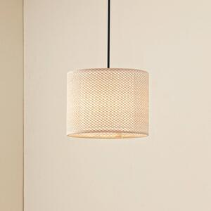 Lampa wisząca Soula Lindby, możliwość ściemniania, kremowy / amber, salon / jadalnia, tworzywo sztuczne, dworkowy / rustykalny