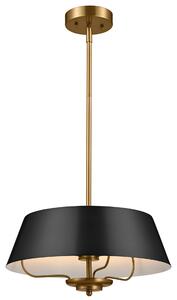 Lampa Luella 3 Ardant Decor KL-LUELLA-3P-BKB