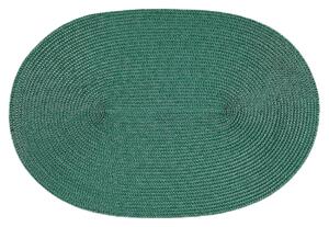 Podkładki Deco owal trawiasto-zielony, 30 x 45 cm, komplet 4 szt