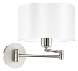 Eglo Eglo 33269 - Kinkiet PASTERI 1xE27/60W/230V matowy chrom/biały EG33269