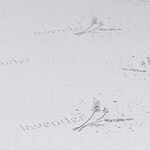 Lavender Wodoodporny ochraniacz na materac z lamówką, 160 x 200 cm + 30 cm, 160 x 200 cm