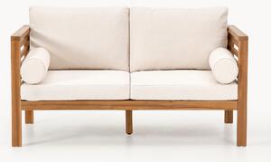 Sofa ogrodowa z drewna akacjowego Bo (2-osobowa)