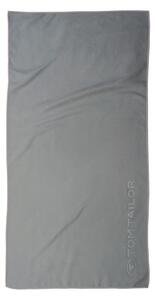 Tom Tailor Fitness ręcznik kąpielowy Moody Grey, 70 x 140 cm, 70 x 140 cm