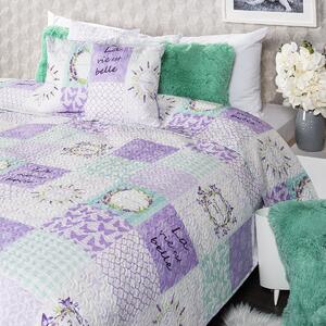 Narzuta na łóżko Lavender, 220 x 240 cm, 2 szt. 40 x 40 cm