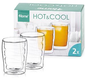 Szklanka termiczna Wave Hot&Cool 200 ml, 2 szt