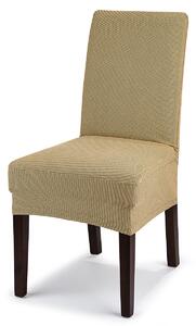 Multielastyczny pokrowiec na krzesło Comfort, beżowy, 40 - 50 cm, zestaw 2 szt