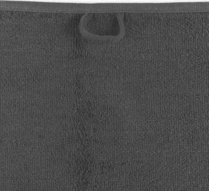 Ręcznik Bamboo Premium czarny, 30 x 50 cm, komplet 2 szt
