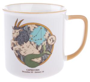 Kubek porcelanowy Zodiak - Koziorożec, 460 ml