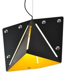 Lampa wisząca Kirigami black-yellow