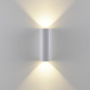 Deko-Light Kinkiet zewnętrzny CAN, możliwość ściemniania, biały / opal, aluminium