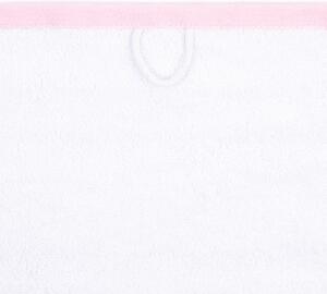 Ręcznik „Snow” różowy, 50 x 100 cm
