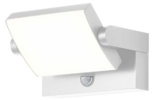 CMD Lampa zewnętrzna z czujnikiem ruchu 9111, biały / opal, aluminium, nowoczesny