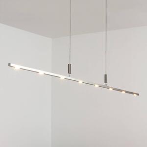 Lampa wisząca Tolu Quitani, możliwość ściemniania, aluminiowy / szary / cynkowy, salon / jadalnia, aluminium, nowoczesny