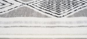 Prostokątny wzorzysty dywan w geometryczne wzory - Amox 7X