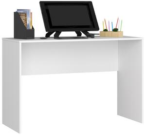 Białe minimalistyczne biurko dziecięce, młodzieżowe - Klemin 3X