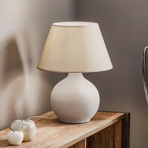 ONLI Lampa stołowa Sfera, wysokość 53 cm, cement/szary