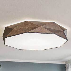 TK Lighting Lampa sufitowa Kantoor New, Ø 88 cm, szara
