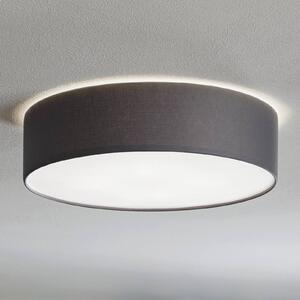 TK Lighting Lampa sufitowa Rondo, szara, Ø 50 cm