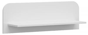 Biała nowoczesna półka ścienna 90 cm - Kenai 7X