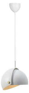 Biała regulowana kopułowa lampa wisząca Nordlux 2320053001 Align E27 33,4cm