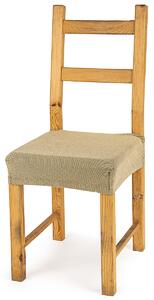 Pokrowiec multielastyczny na krzesło Comfort beige, 40 - 50 cm, 2 szt
