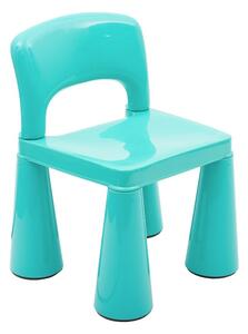 New Baby Komplet dla dzieci stolik i krzesełka 3 elem., miętowy