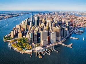 Fotografia aerial view of Lower Manhattan New York, Eloi_Omella