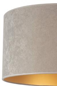 Duolla Lampa stołowa Golden Roller 50 cm szara/złota