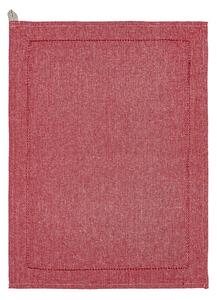 Ścierka Heda beżowy / czerwony, 50 x 70 cm, zestaw 2 szt