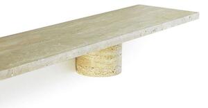 Normann Copenhagen - Sten Shelf L120 Travertine