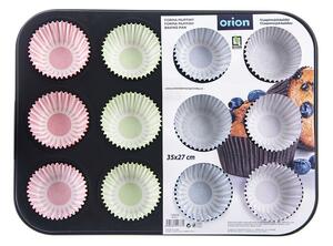 Orion Forma do pieczenia muffin, 12 szt